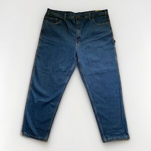New Berne Classic Carpenter Jeans  Mens Size 44X30 Blue Denim Work Fit